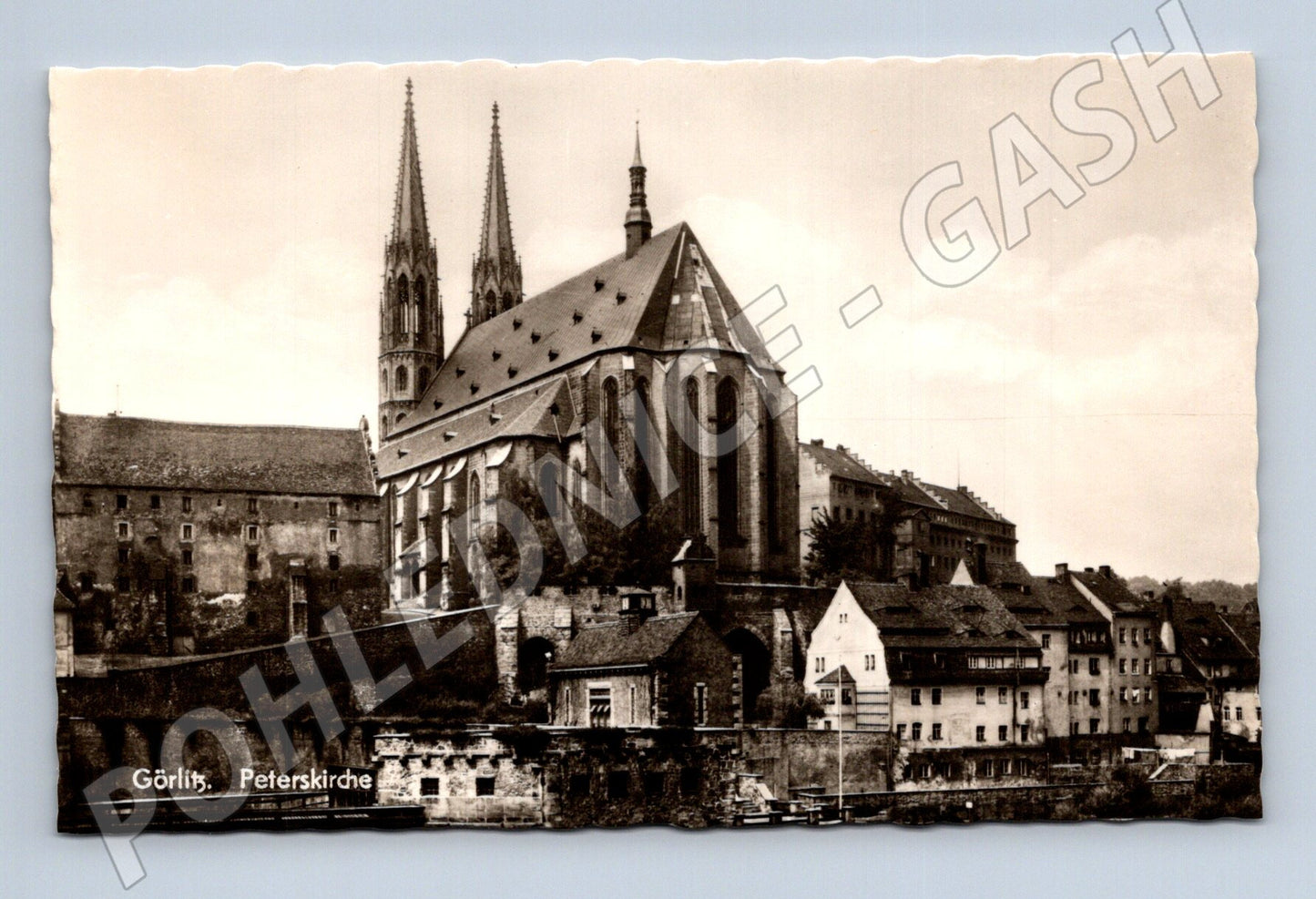 Pohlednice Německo Görlitz Peterskirche 1967 (M31389)