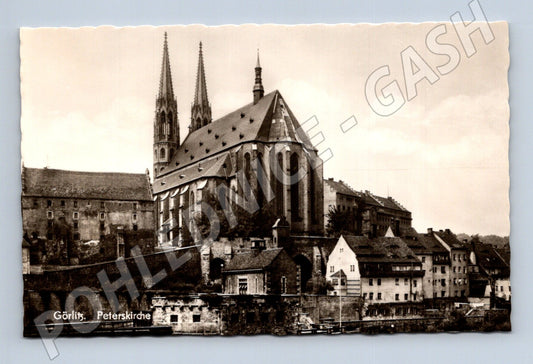 Pohlednice Německo Görlitz Peterskirche 1967 (M31389)