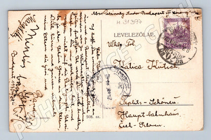 Pohlednice Maďarsko Budapešť Rybářská bašta 1930 (M31397)