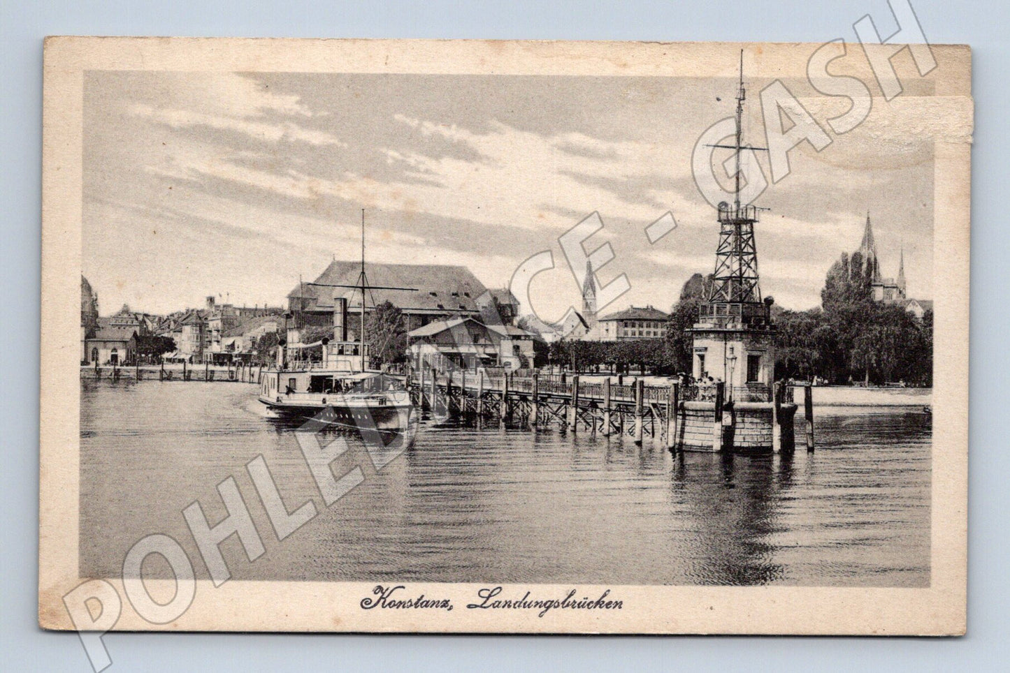 Pohlednice Německo Konstanz Landungsbrücken (M31398)