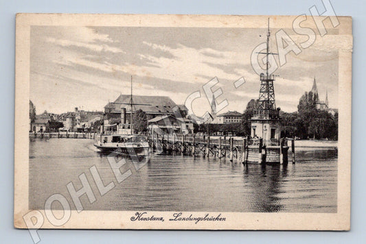 Pohlednice Německo Konstanz Landungsbrücken (M31398)