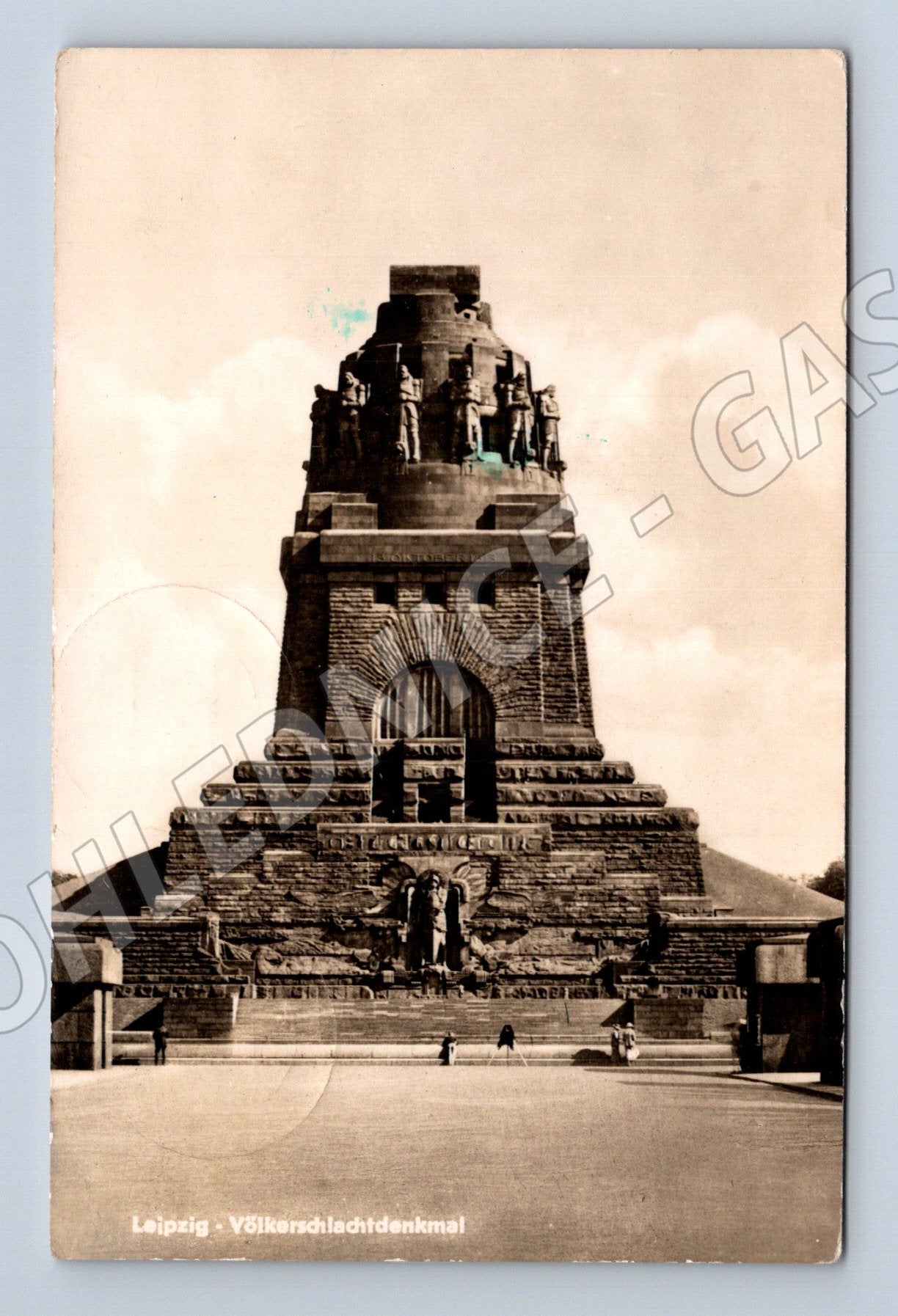 Pohlednice Německo Lipsko Völkerschlachtdenkmal 1957 (M31399)
