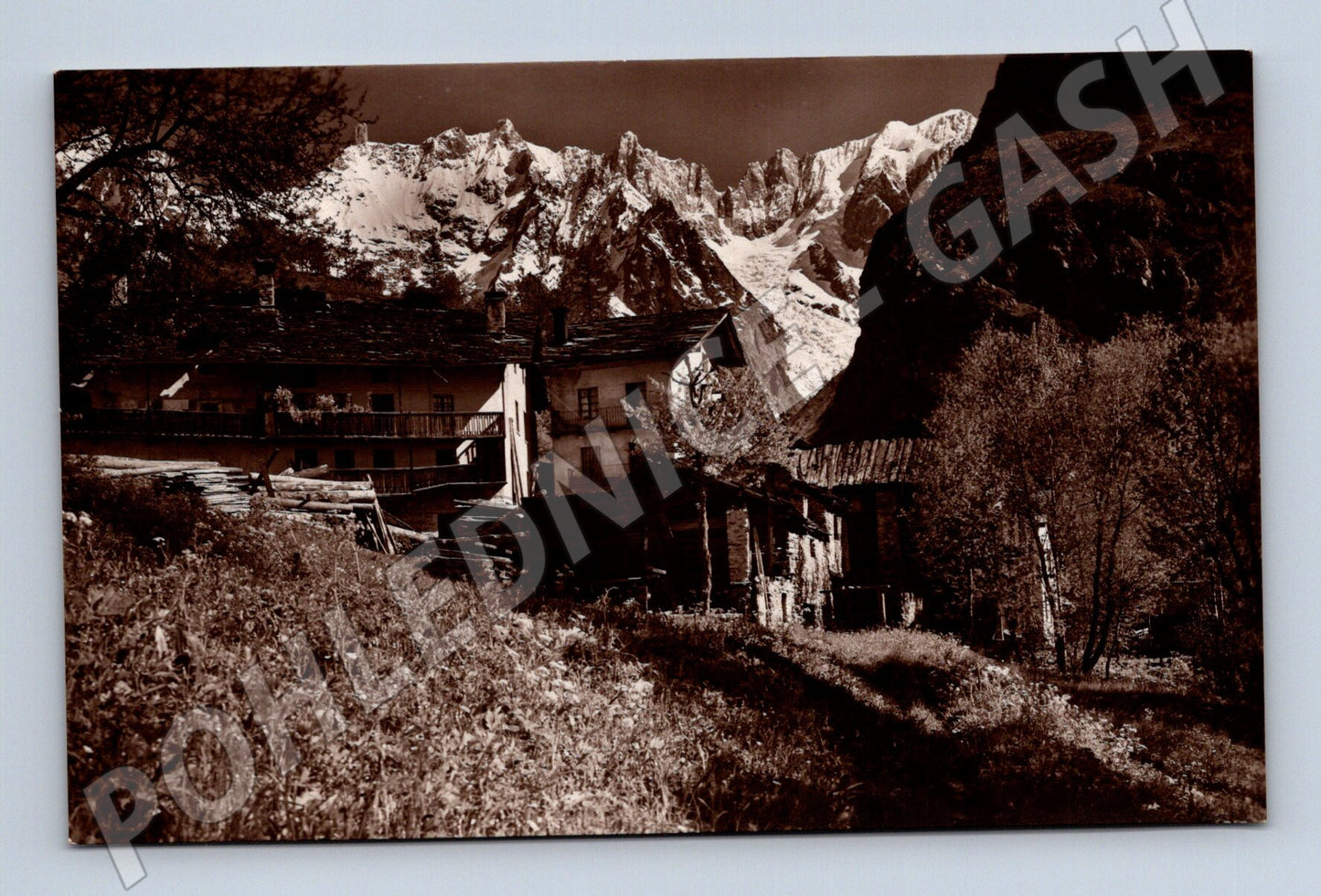 Pohlednice Itálie Courmayeur Grandes Jorasses (M31402)
