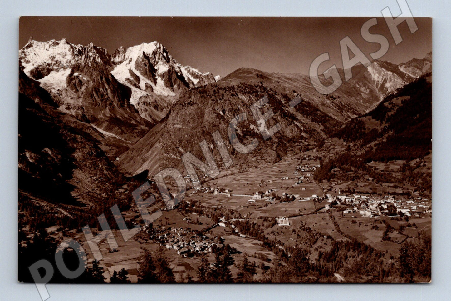 Pohlednice Itálie Courmayeur Alpy (M31403)