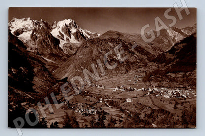 Pohlednice Itálie Courmayeur Alpy (M31403)