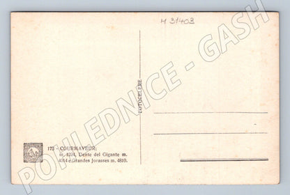 Pohlednice Itálie Courmayeur Alpy (M31403)