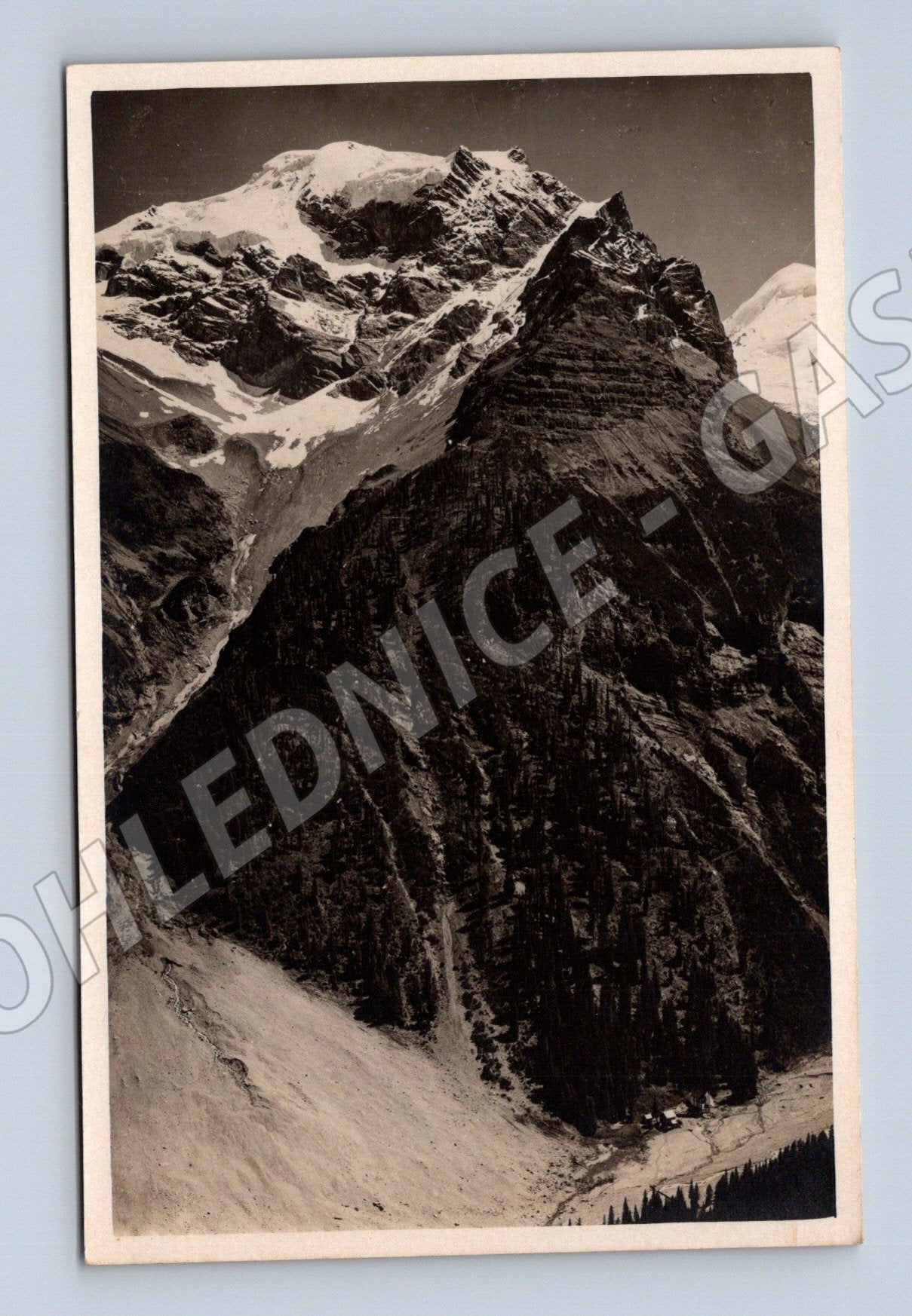 Pohlednice Itálie Merano horský masiv 1938 (M31405)