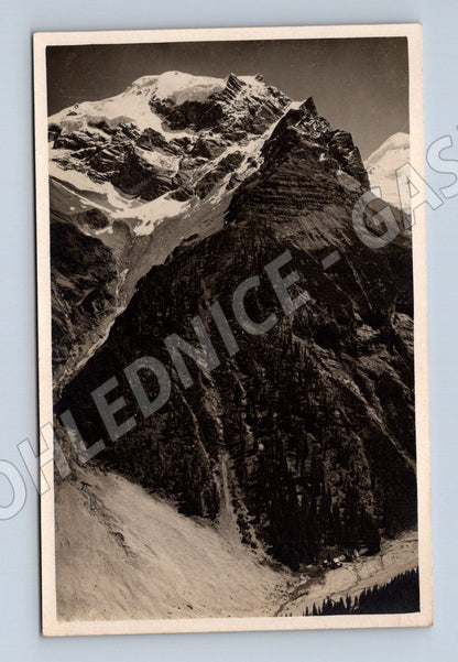 Pohlednice Itálie Merano horský masiv 1938 (M31405)