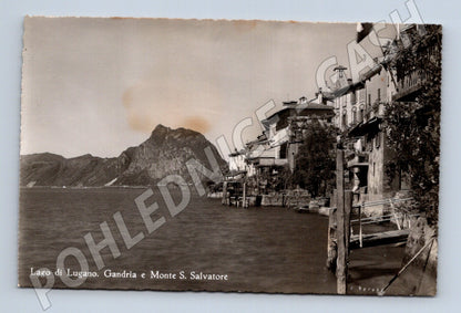 Pohlednice Švýcarsko Lago di Lugano Gandria (M31407)