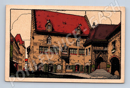 Pohlednice Německo Regensburg Altes Rathaus (M31409)