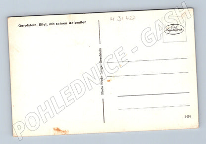 Pohlednice Německo Gerolstein skalnatá krajina (M31424)