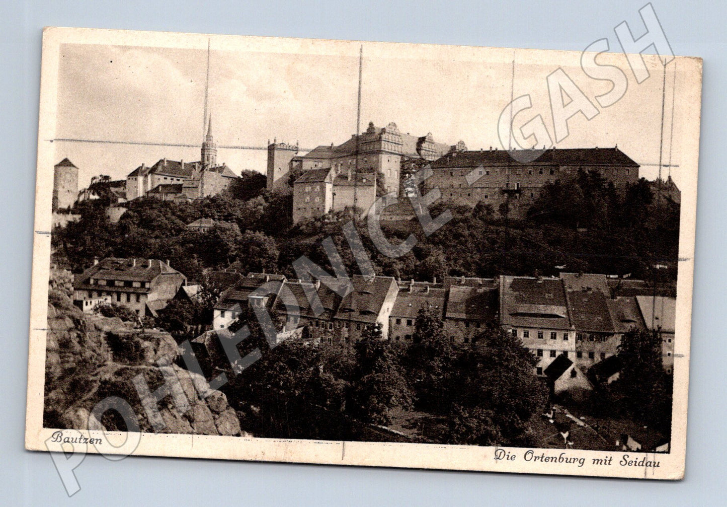 Pohlednice Německo Bautzen Ortenburg se Seidau (M31427)