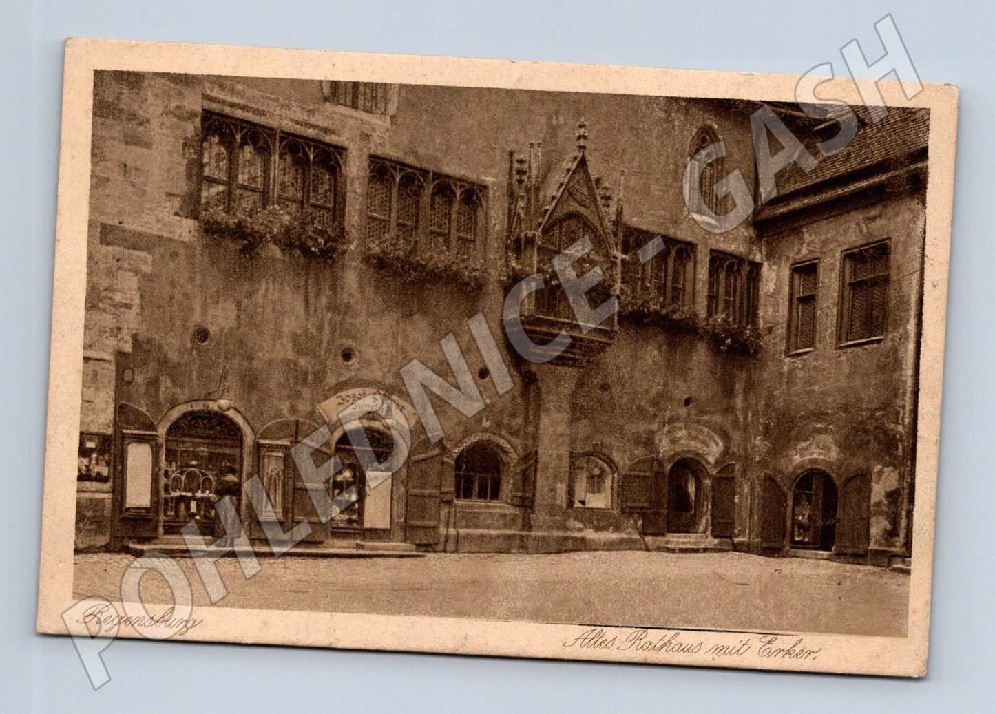 Pohlednice Německo Regensburg Altes Rathaus (M31432)