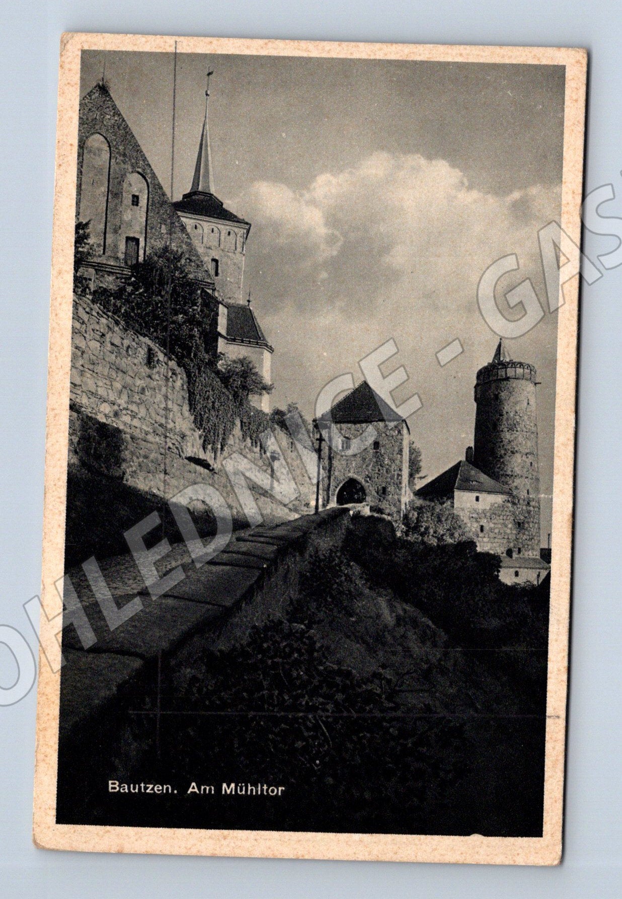 Pohlednice Německo Bautzen Michaeliskirche Mühlhtor (M31433)