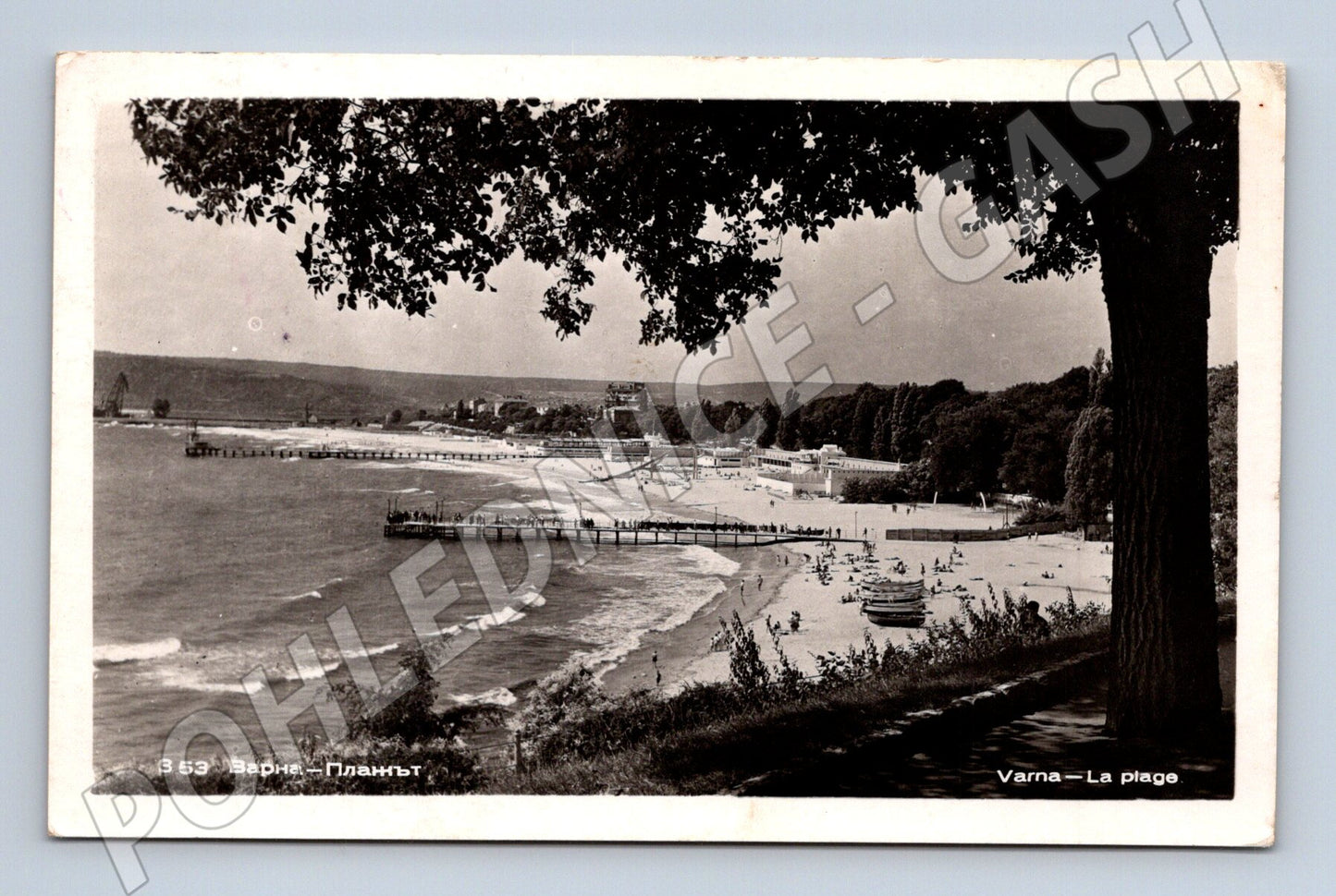 Pohlednice Bulharsko Varna pláž 196x (M31443)