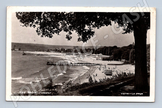 Pohlednice Bulharsko Varna pláž 196x (M31443)