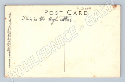 Pohlednice Velká Británie Buckfast Abbey hlavní oltář (M31449)