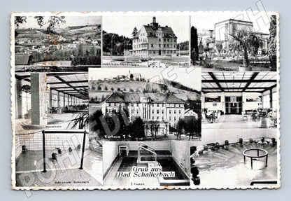 Rakousko Bad Schallerbach lázně více pohledů kolem 1950 (M31452)