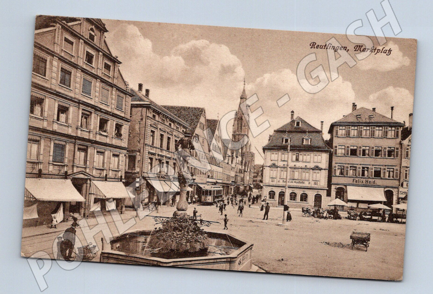 Pohlednice Německo Reutlingen Marktplatz (M31455)