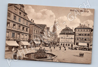 Pohlednice Německo Reutlingen Marktplatz (M31455)