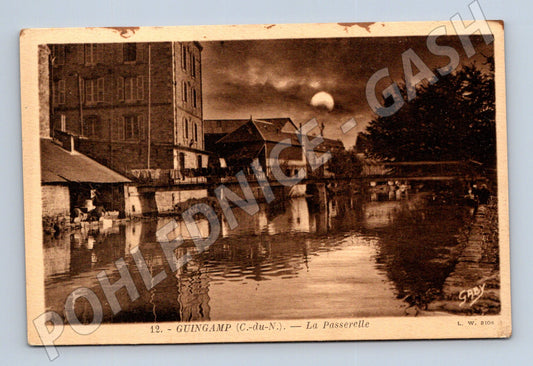Pohlednice Francie Guingamp La Passerelle (M31457)