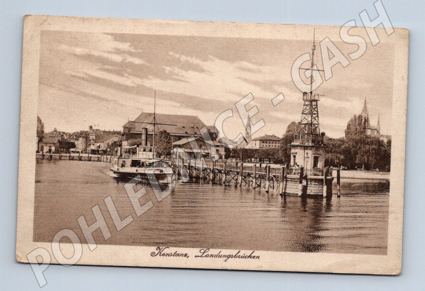 Pohlednice Německo Konstanz Landungsbrücken (M31461)