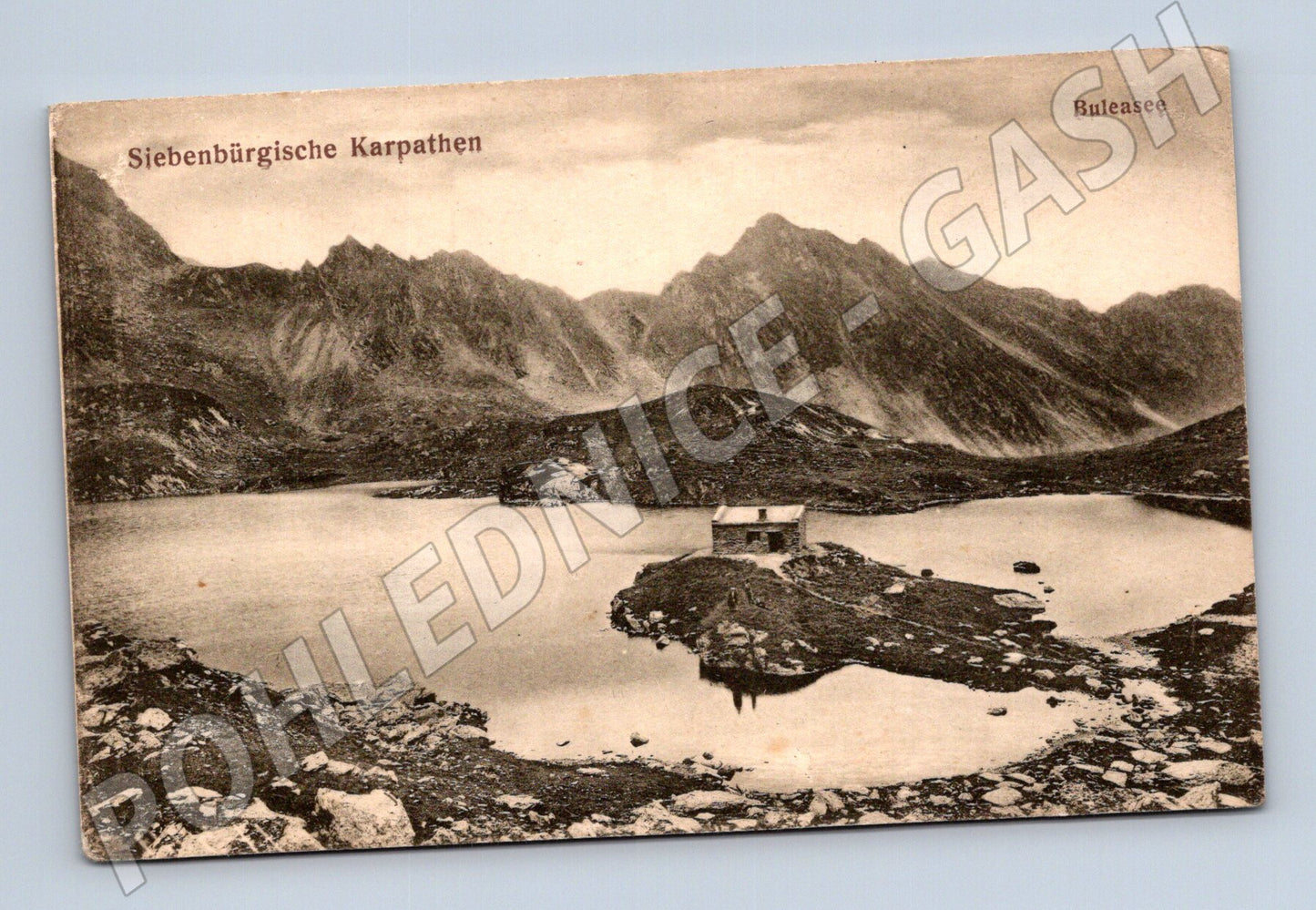 Pohlednice Rumunsko Bâlea Lake Karpaty 1918 (M31471)