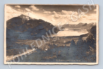 Pohlednice Rakousko St. Gilgen Mozartblick 1934 (M31483)