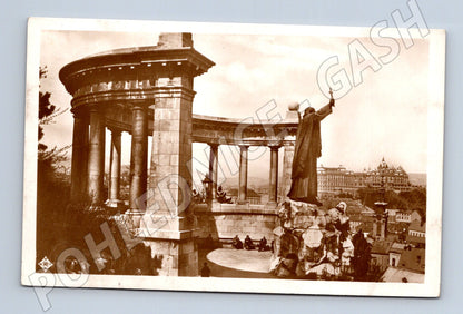 Pohlednice Maďarsko Budapešť St. Gellért szobor 1929 (M31484)