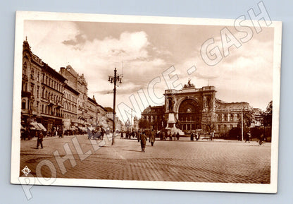 Pohlednice Maďarsko Budapešť Keleti pályaudvar 1929 (M31487)