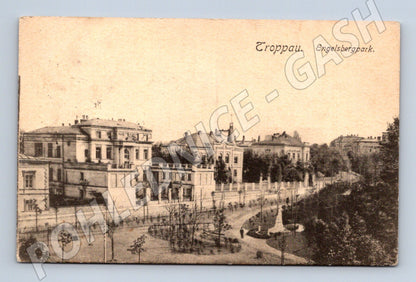 Pohlednice Opava Engelsbergpark (M31490)