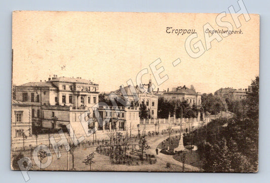 Pohlednice Opava Engelsbergpark (M31490)