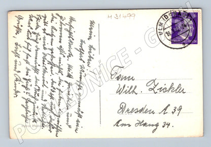Pohlednice Německo Ulm Rathaus 1924 (M31499)