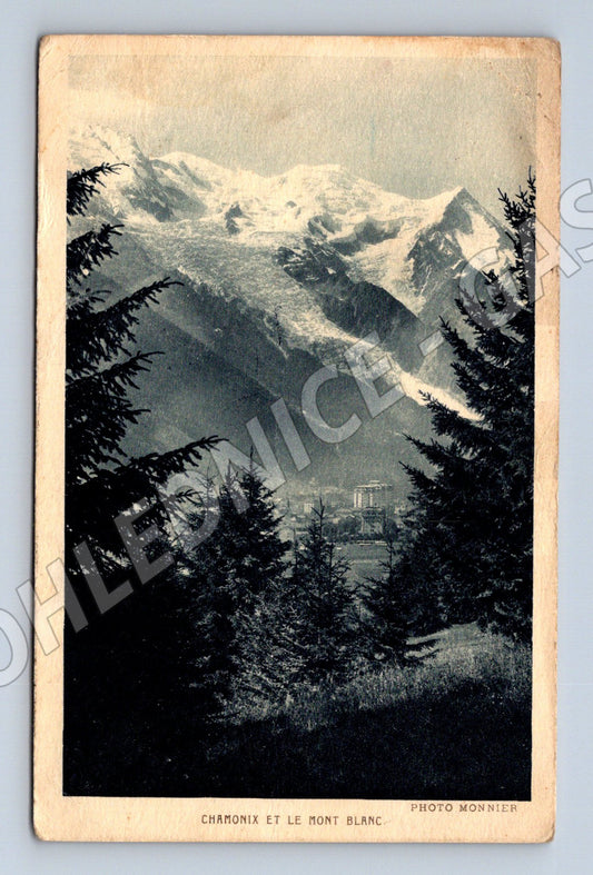 Pohlednice Francie Chamonix Mont Blanc 1930 (M31504)