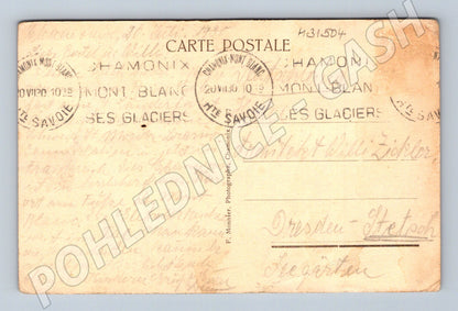 Pohlednice Francie Chamonix Mont Blanc 1930 (M31504)