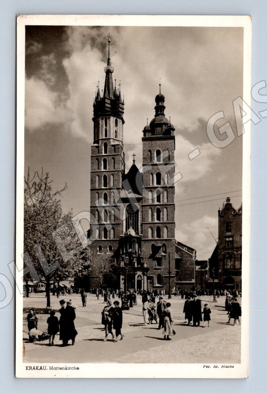 Pohlednice Polsko Krakow Marienkirche (M31506)