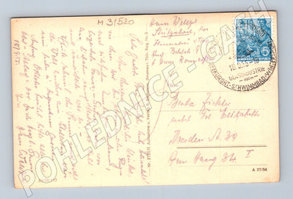 Pohlednice Německo Ilmenau Gabelbach Turmblick (M31520)