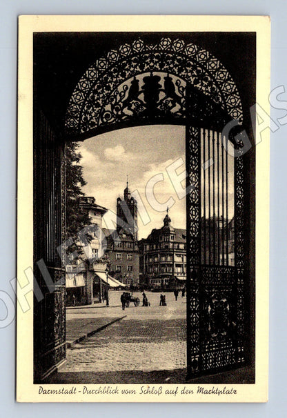 Pohlednice Německo Darmstadt Marktplatz (M31524)