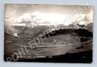 Pohlednice Rakousko Serfaus Kölnerhaus Tirol 1960 (M31525)