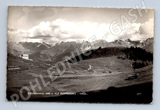Pohlednice Rakousko Serfaus Kölnerhaus Tirol 1960 (M31525)