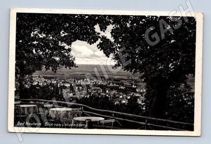 Pohlednice Německo Bad Nauheim Blick vom Johannisberg 1936 (M31528)