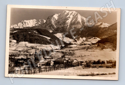 Pohlednice Rakousko Spital am Pyhrn zimní krajina (M31529)
