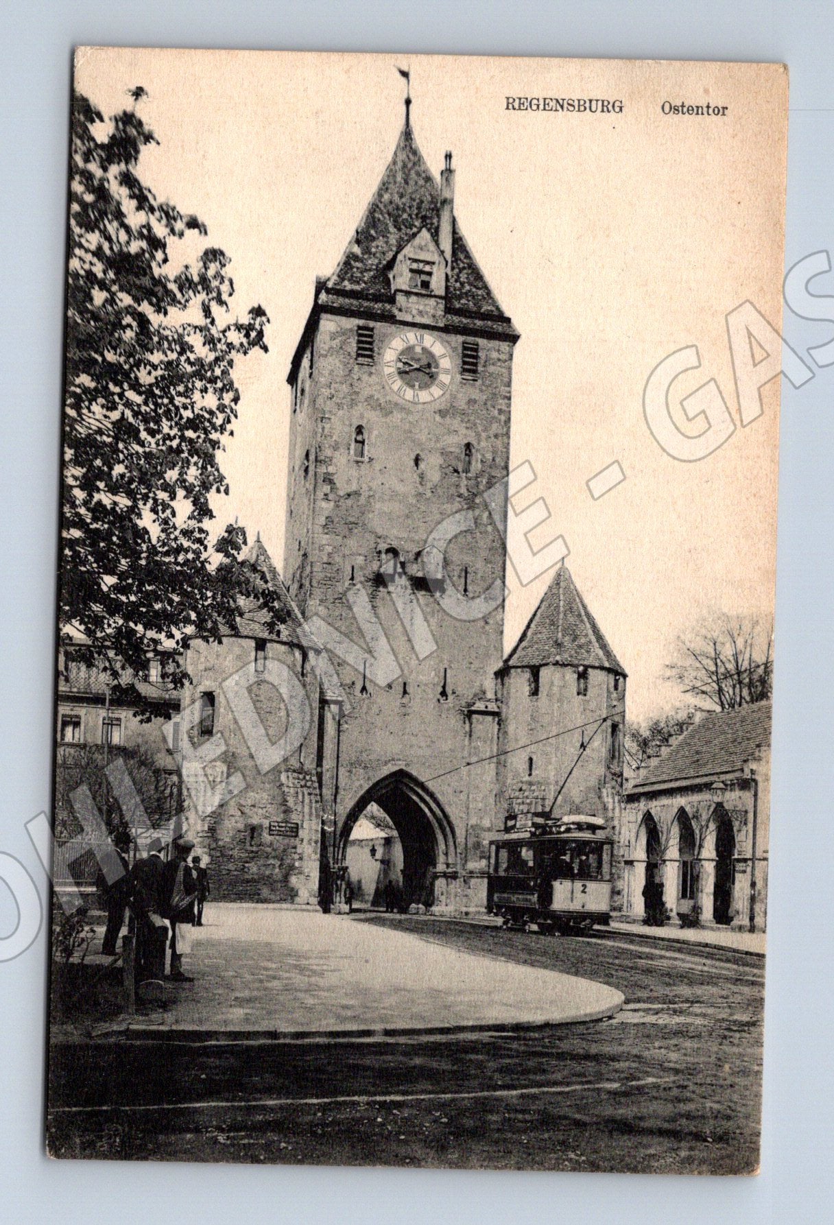 Pohlednice Německo Regensburg Ostentor (M31536)