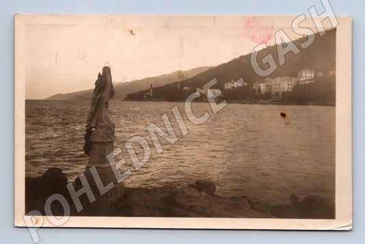 Pohlednice Chorvatsko Abbazia Madonna del Mare 1946 (M31540)
