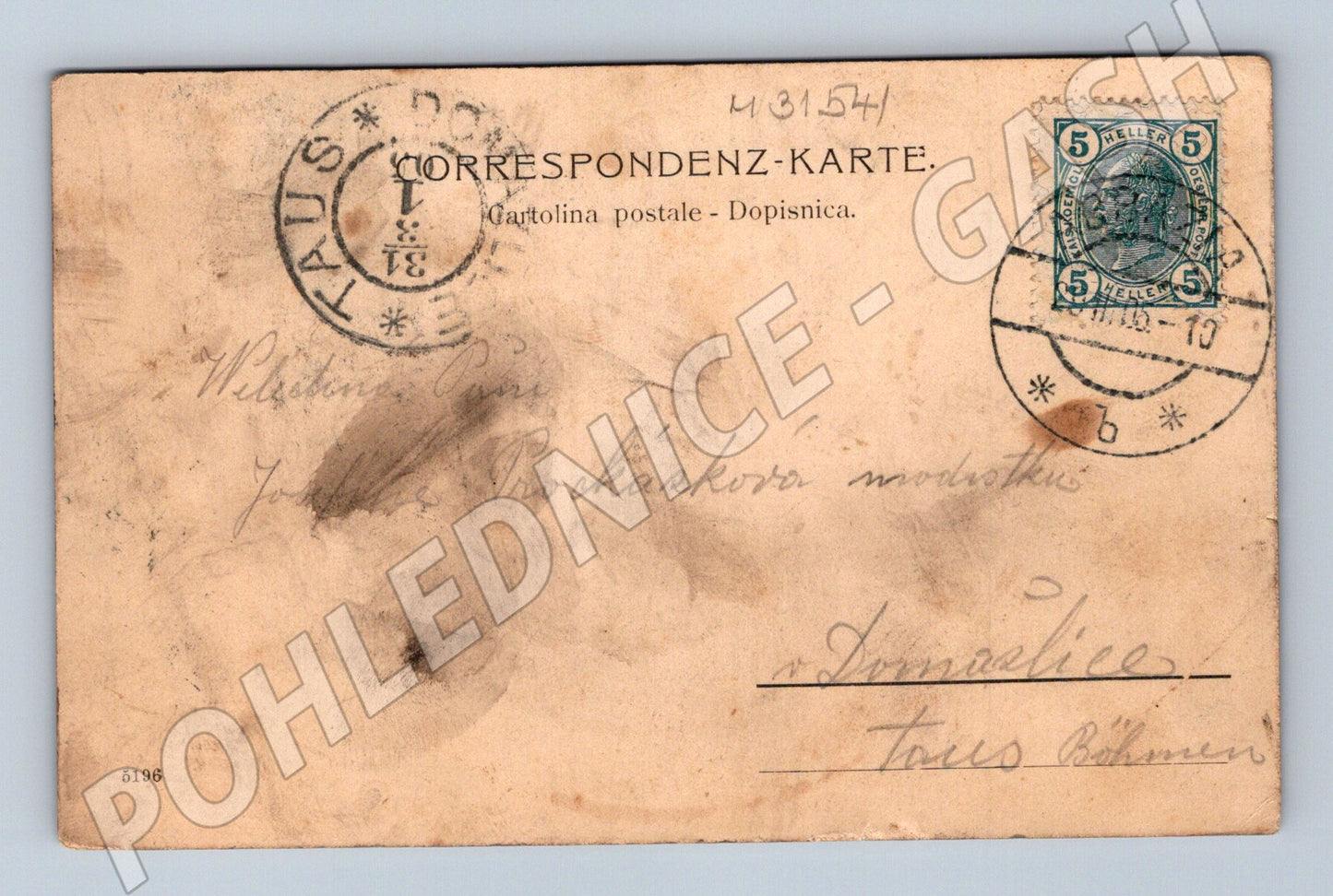 Pohlednice Chorvatsko Opatija Madonna Scirocco (M31541)