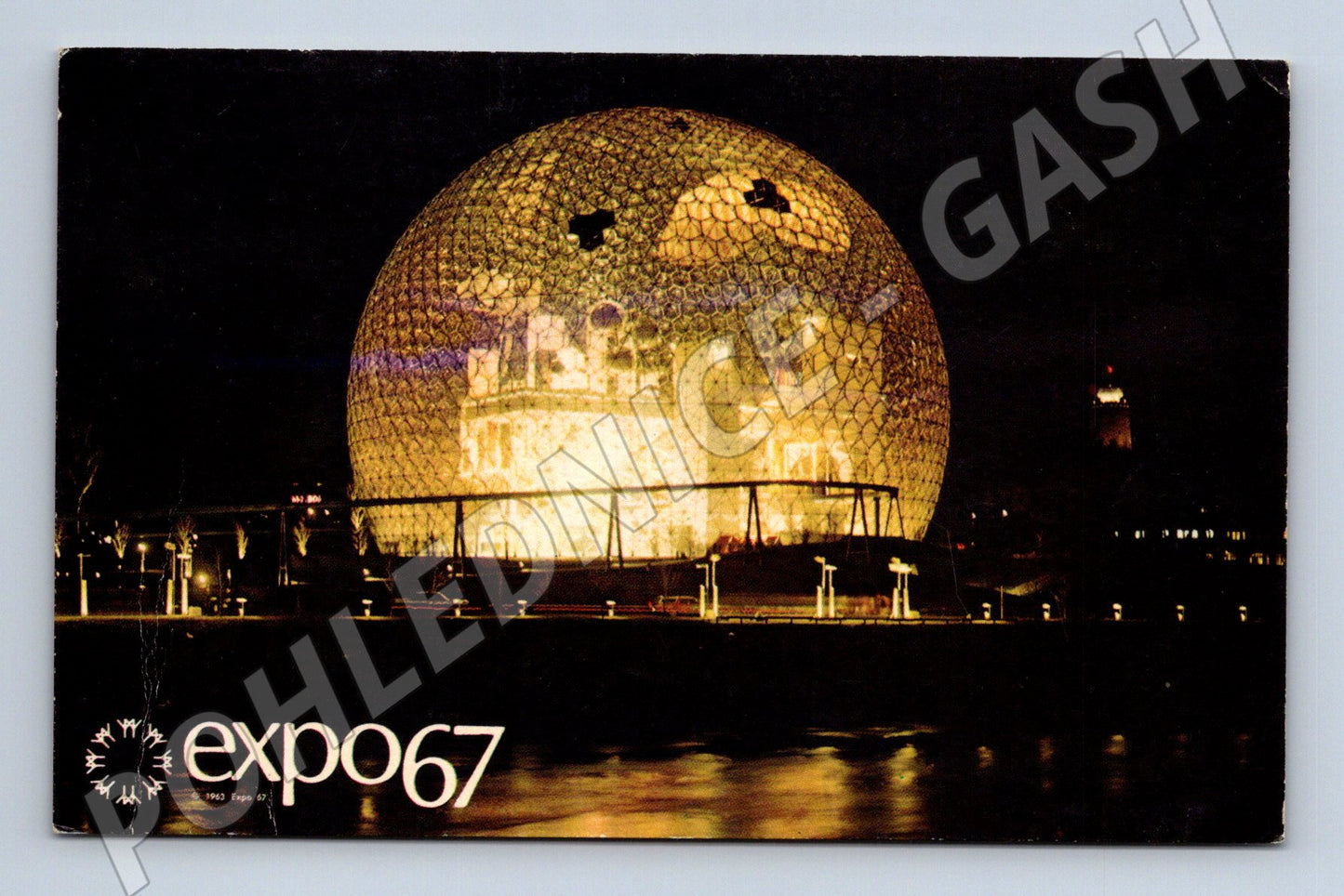 Pohlednice Kanada Montréal Expo 67 Biosféra 1967 (M31552)