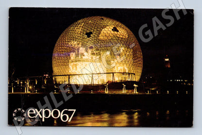 Pohlednice Kanada Montréal Expo 67 Biosféra 1967 (M31552)