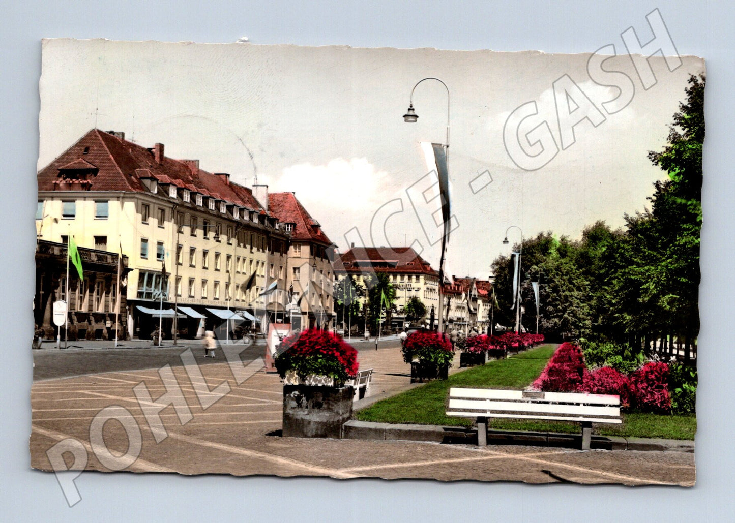 Pohlednice Německo Bayreuth Luitpoldplatz 1964 (M31558)