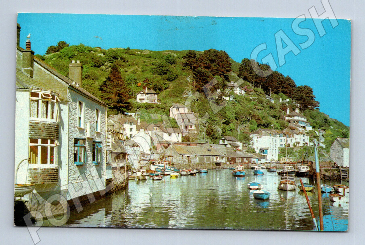 Pohlednice Velká Británie Polperro přístav 1968 (M31561)