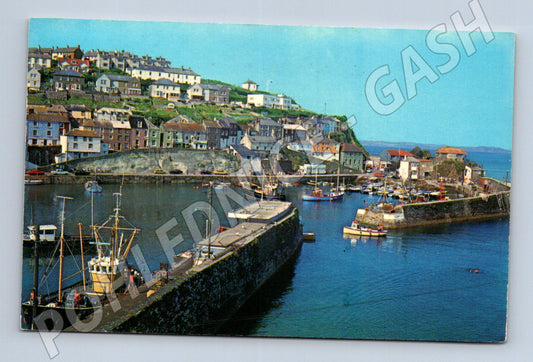 Pohlednice Velká Británie Mevagissey přístav 1981 (M31562)